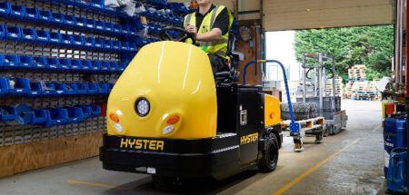 Hyster adds to rider tow tractor range