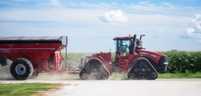 Camso track speeds up tractors