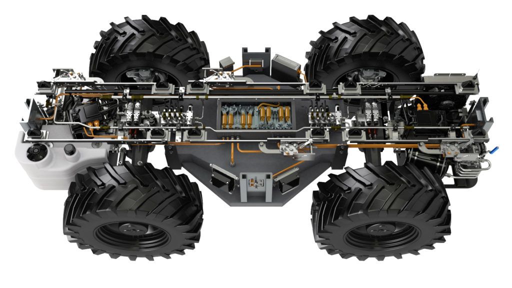 AVL presents e-tractor chassis prototype