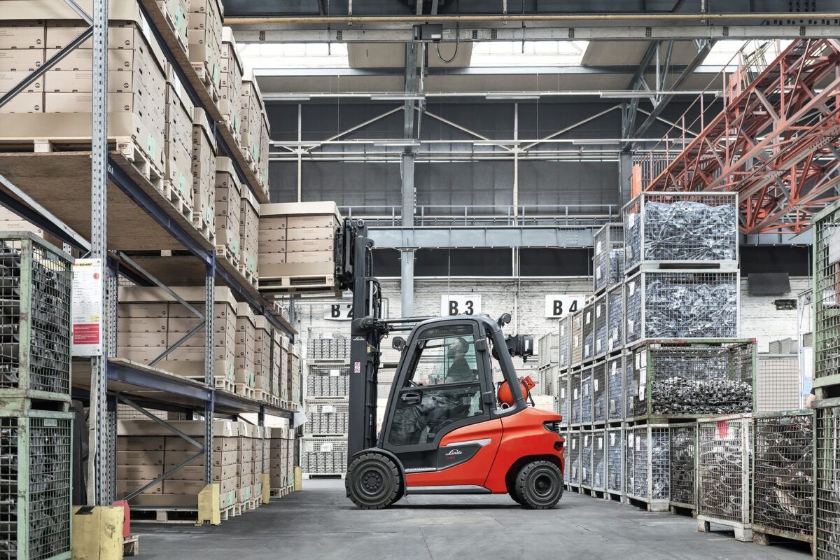 New generation of networked Linde counterbalance trucks in production