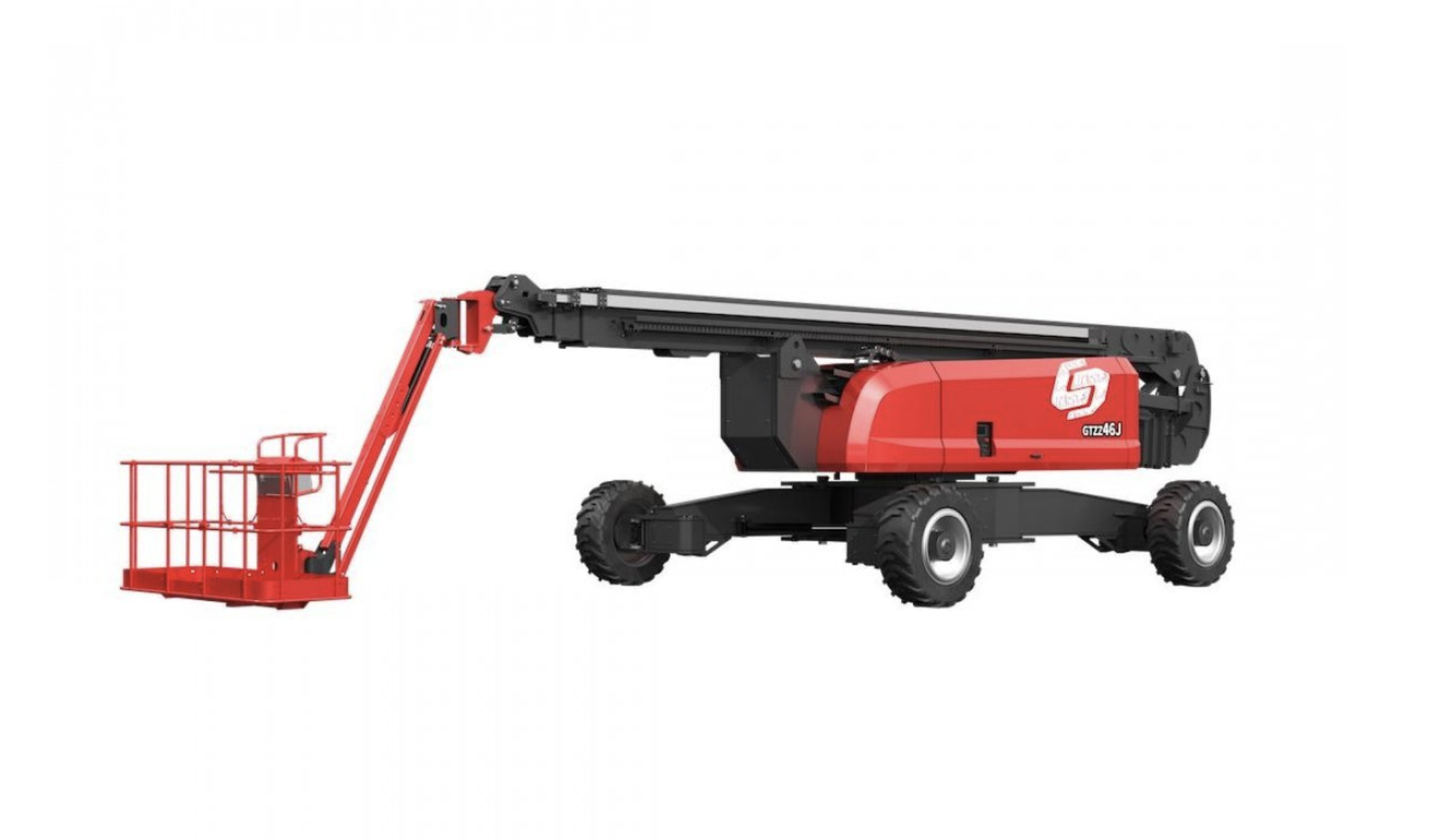 Sinoboom showcasing world's largest articulating boom lift