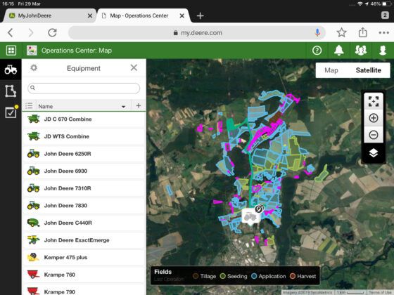 John Deere launches new web portal which enables remote management of ...