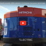 BAUMA VIDEO EXCLUSIVE: Hitachi unveils 100% electric 13.5-tonne excavator prototype