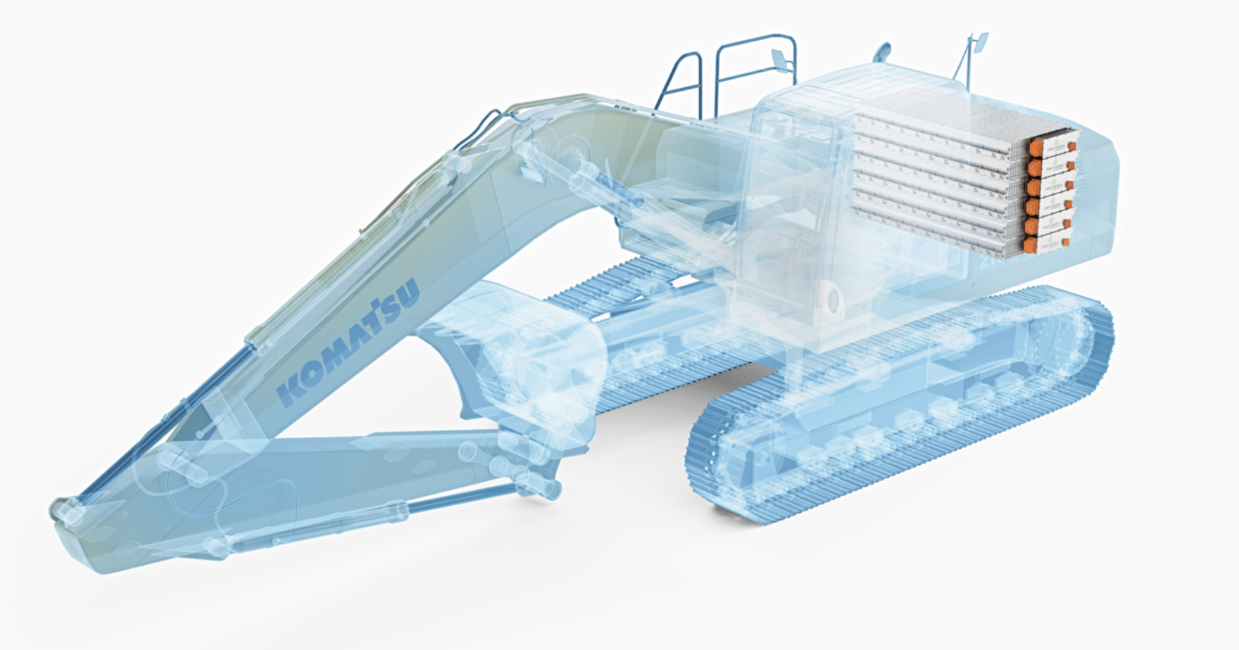 Komatsu To Launch 20-tonne Battery-electric Excavator At Bauma ...