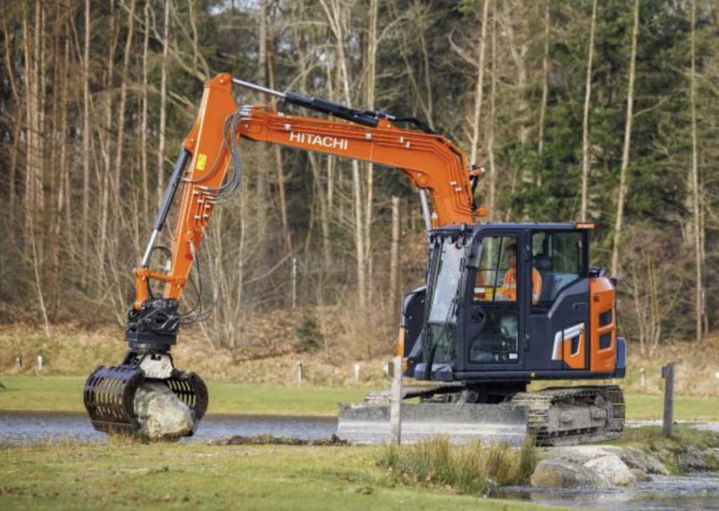 Hitachi Construction Machinery Unveils New Zaxis-7 Compact Excavators ...