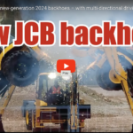 VIDEO: JCB launches a new-generation 2024 backhoes