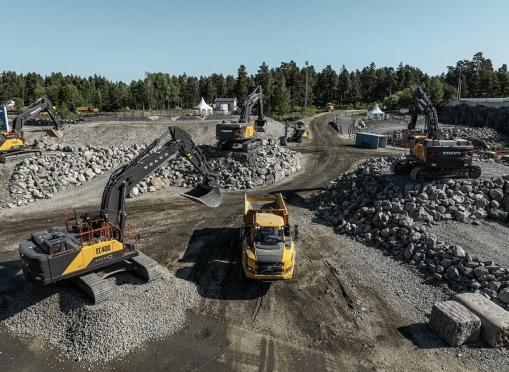 Volvo showcases new generation of excavators