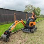 Develon to premiere DX10Z-7 mini-excavator at Galabau