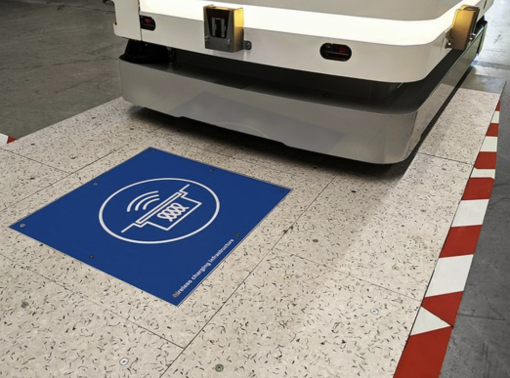 Inductive charging increases productivity of AGVs by 50 per cent, says MHP study