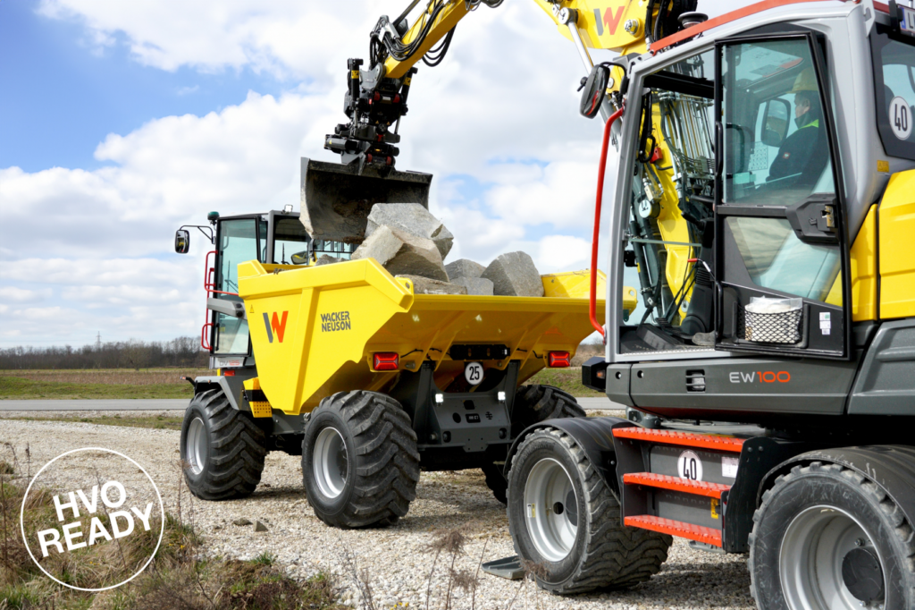 Wacker Neuson introduces HVO as an alternative fuel