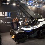 ManuRob autonomous loader exhibited at EuroTier