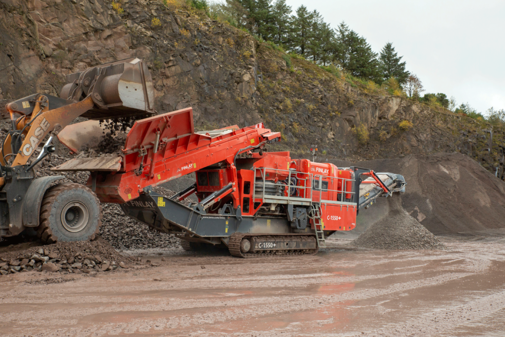 Finlay unveils new C-1550+ tracked cone crusher