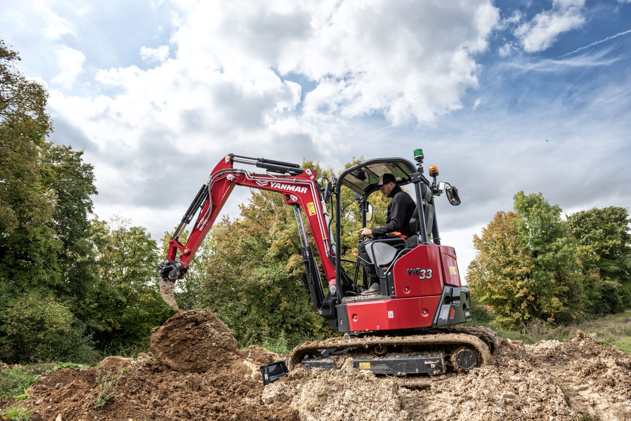 Yanmar CE unveils new zero-tail swing excavators