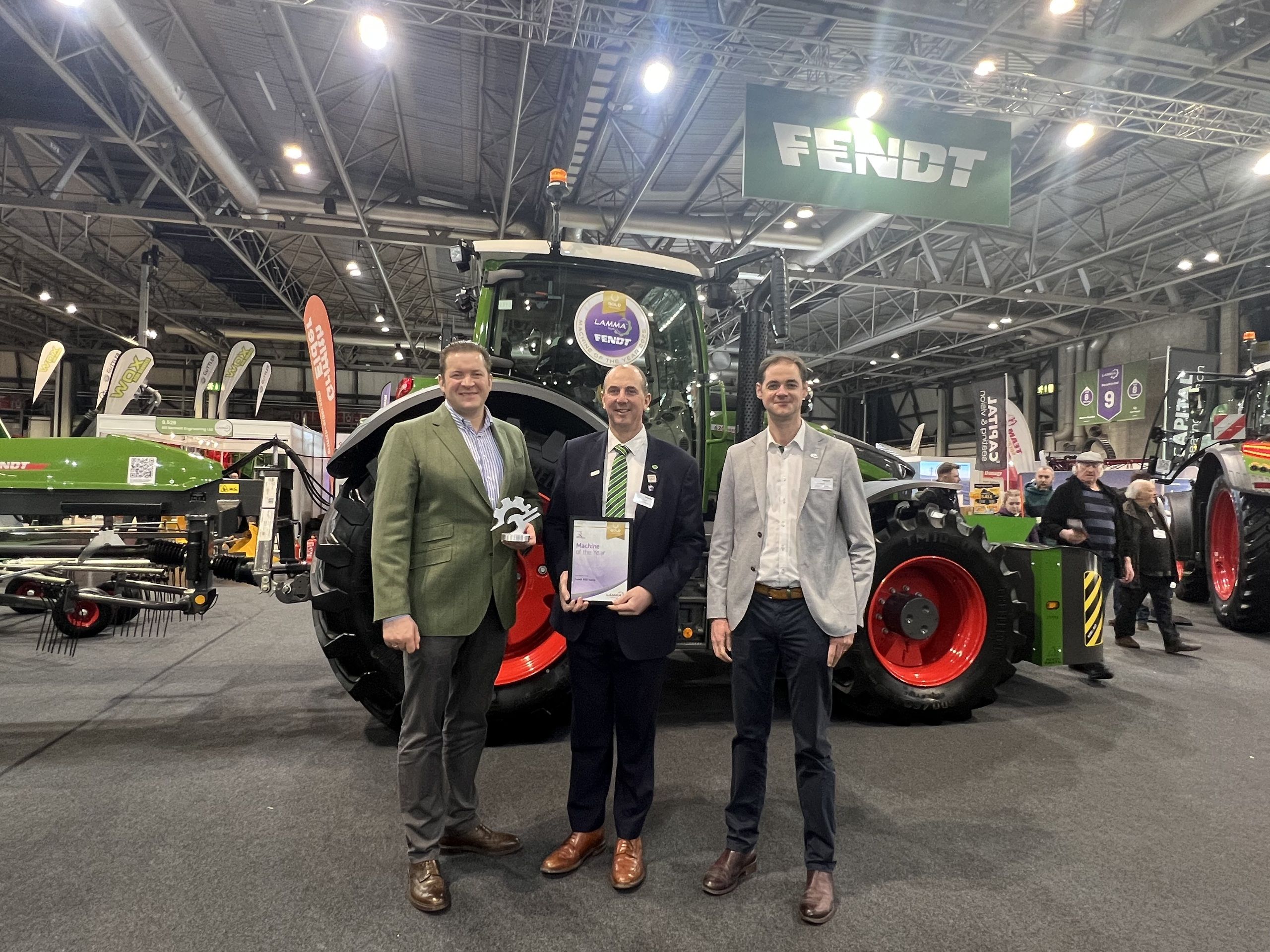 Fendt 600 Vario wins Machine of the Year award at Lamma