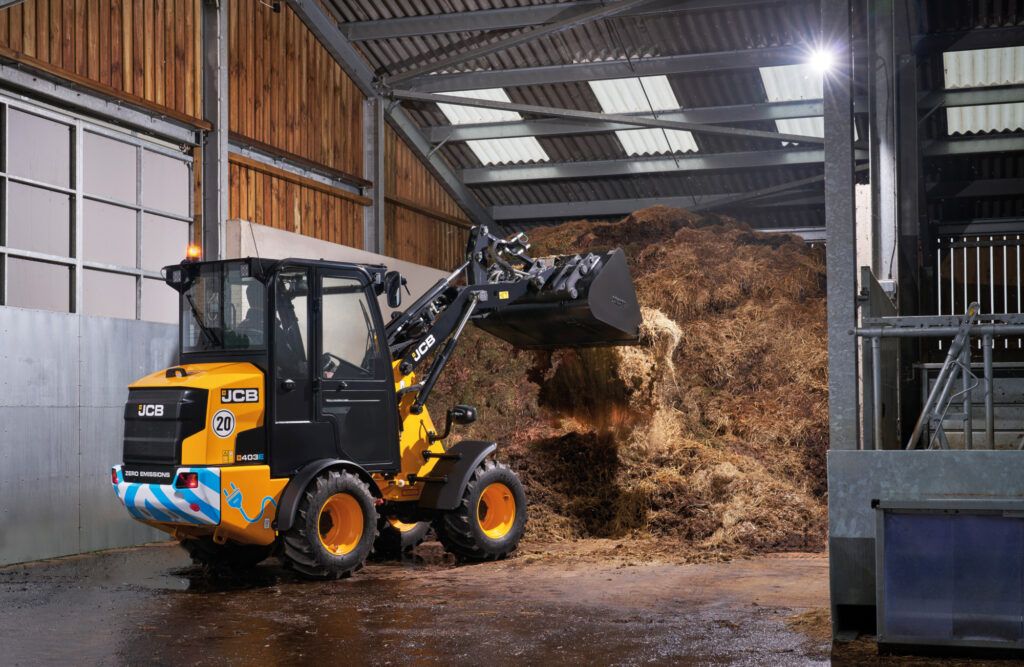 JCB launches 403E full cab ultra-compact electric loader | Industrial ...