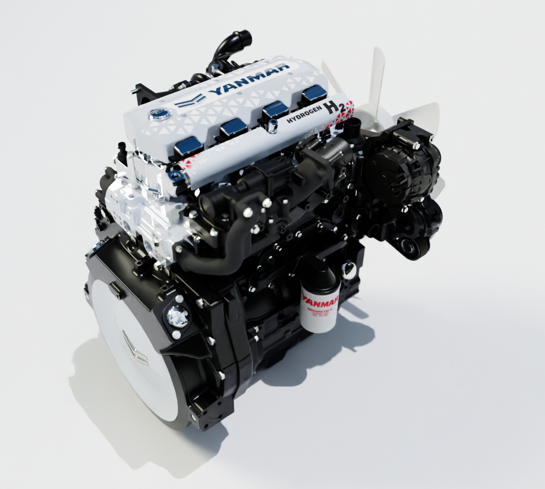 Yanmar Unveils Hydrogen Concepts and e-Powertrain at Bauma 2025