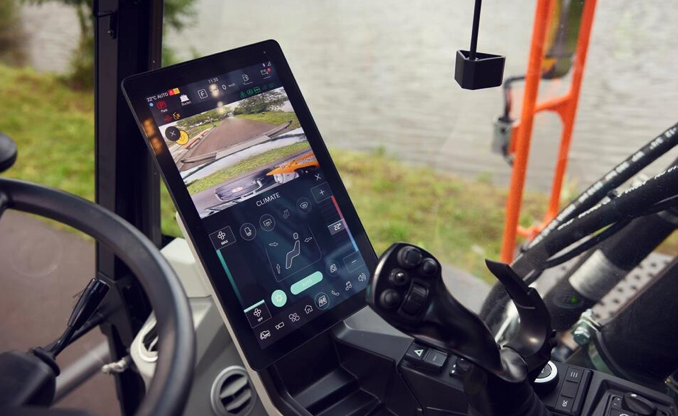 The operator interface in the cab