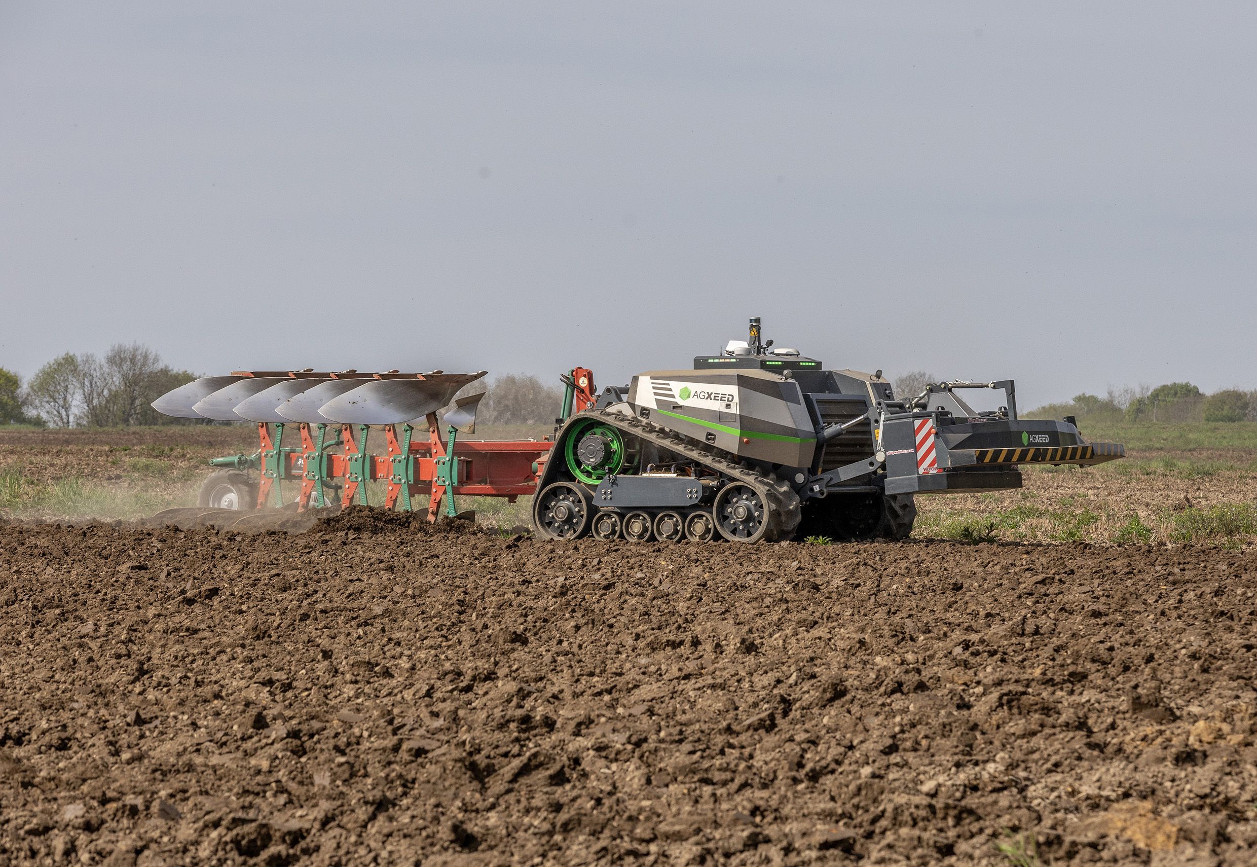 Autonomous AgXeed AgBot sets world ploughing record