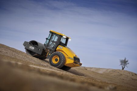 JCB's VM118D single drum soil compactor