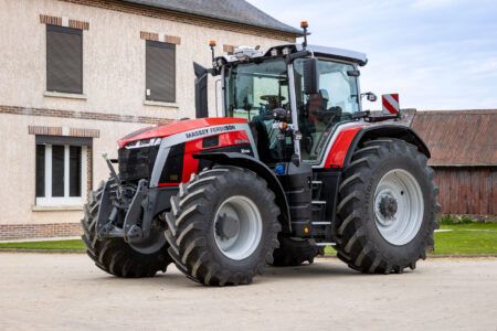 The MF 8S Xtra tractor