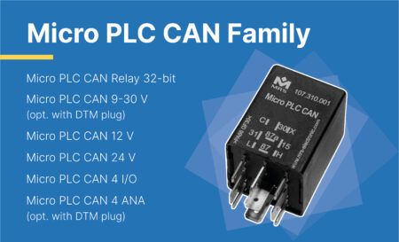 MRS Electronic's Micro PLC CAN product family