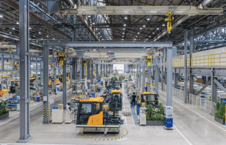 HD Hyundai's smart factory at its Ulsan Campus in South Korea