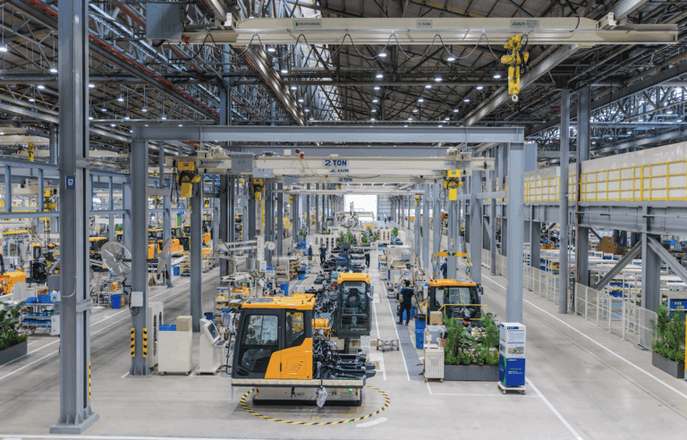 HD Hyundai's smart factory at its Ulsan Campus in South Korea