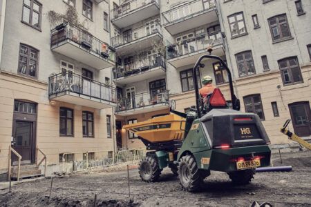The E3000 3-tonne electric dumper from HG