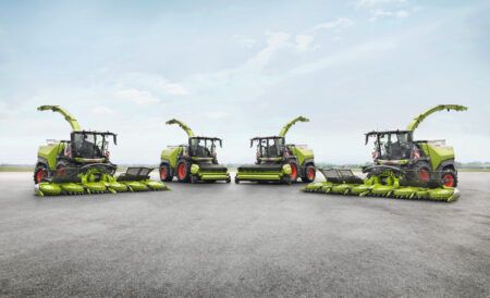 Four new forage harvesters from Claas' Jaguar 1000 series