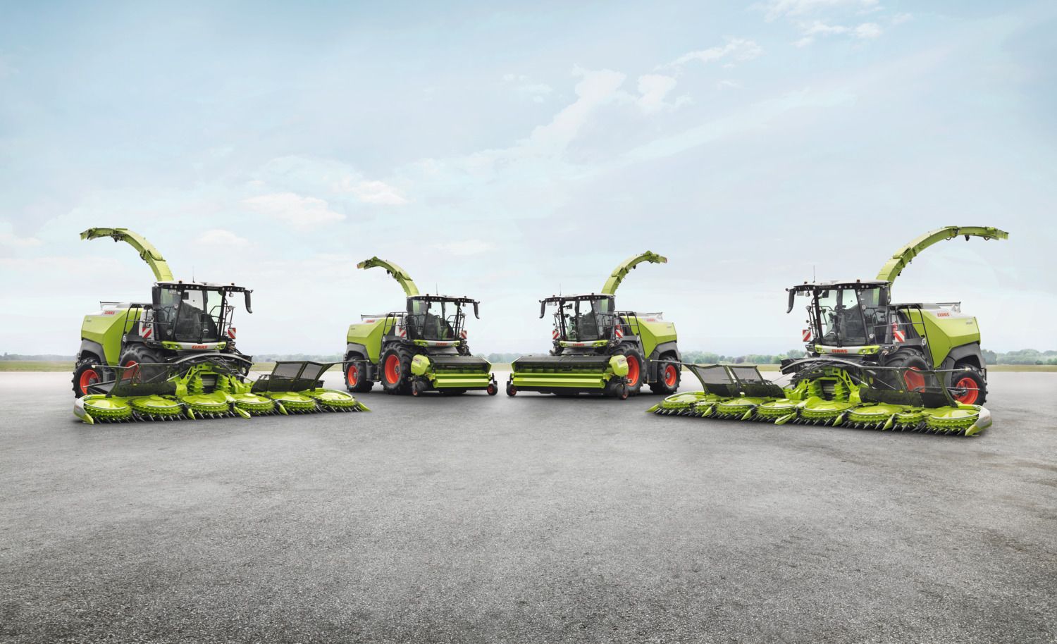 Claas presents four new forage harvesters from the Jaguar 1000 series