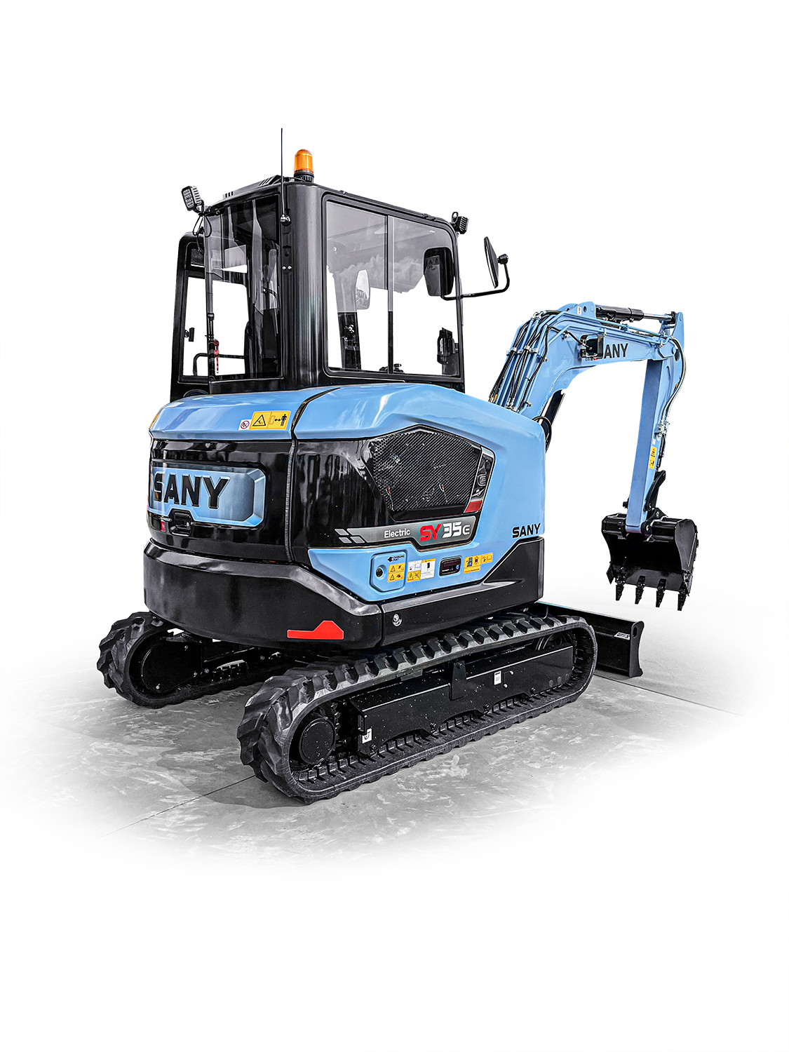 Sany's new SY35E crawler excavator