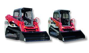 The TL8R-2 and TL12V-2 compact track loaders