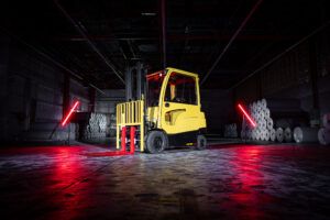 The new electric Hyster A Series forklift