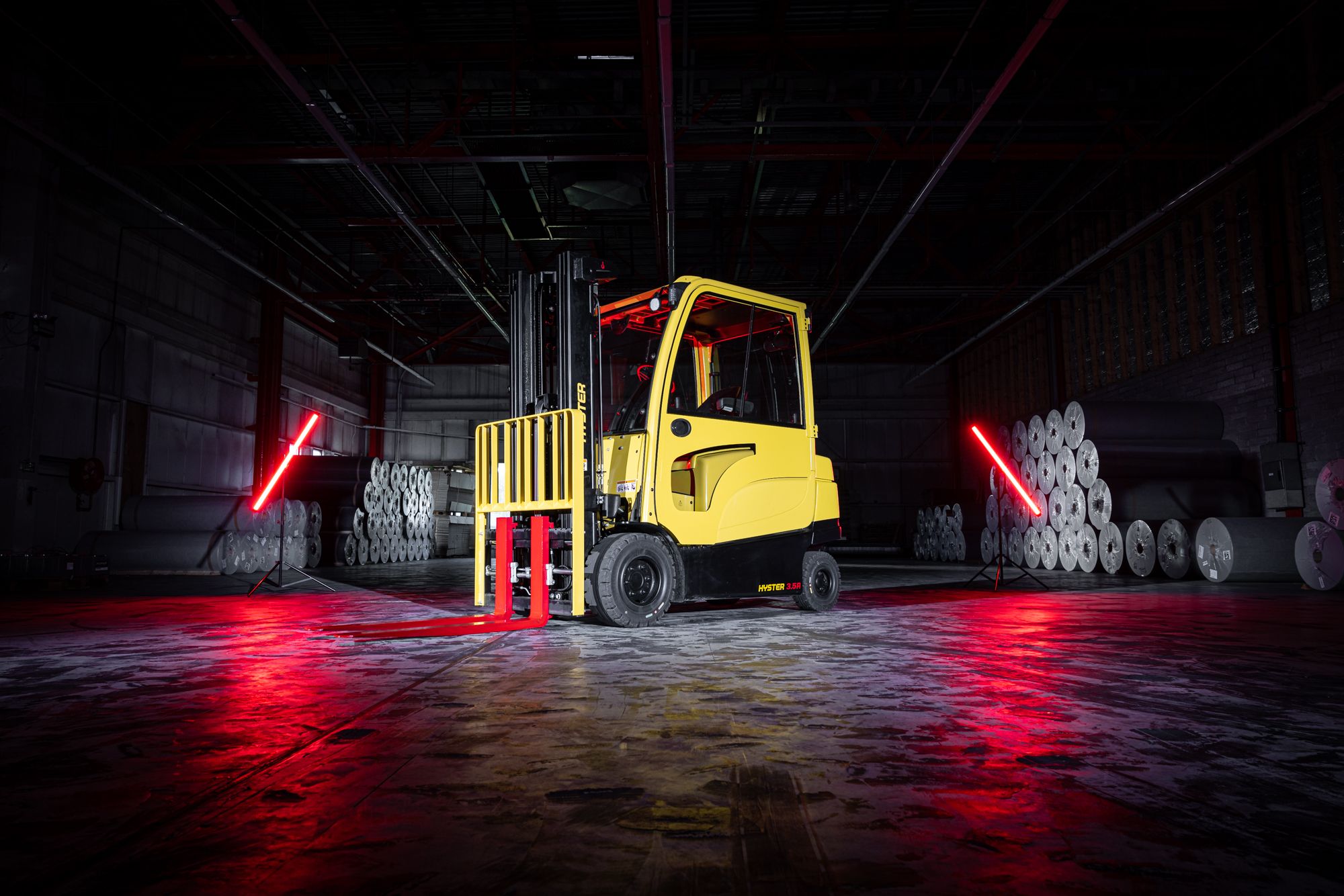 Hyster unveils new electric Hyster A Series trucks
