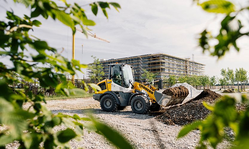 The L 507 E battery-electric wheel loader