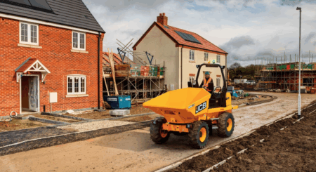 JCB's 6T Sitesafe ROPS site dumper