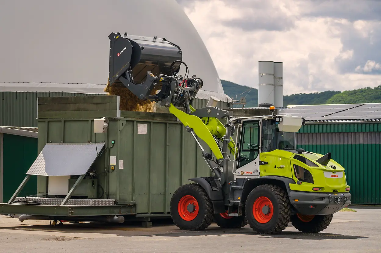 Claas to showcase first autonomous wheel loader for agriculture at Agritechnica