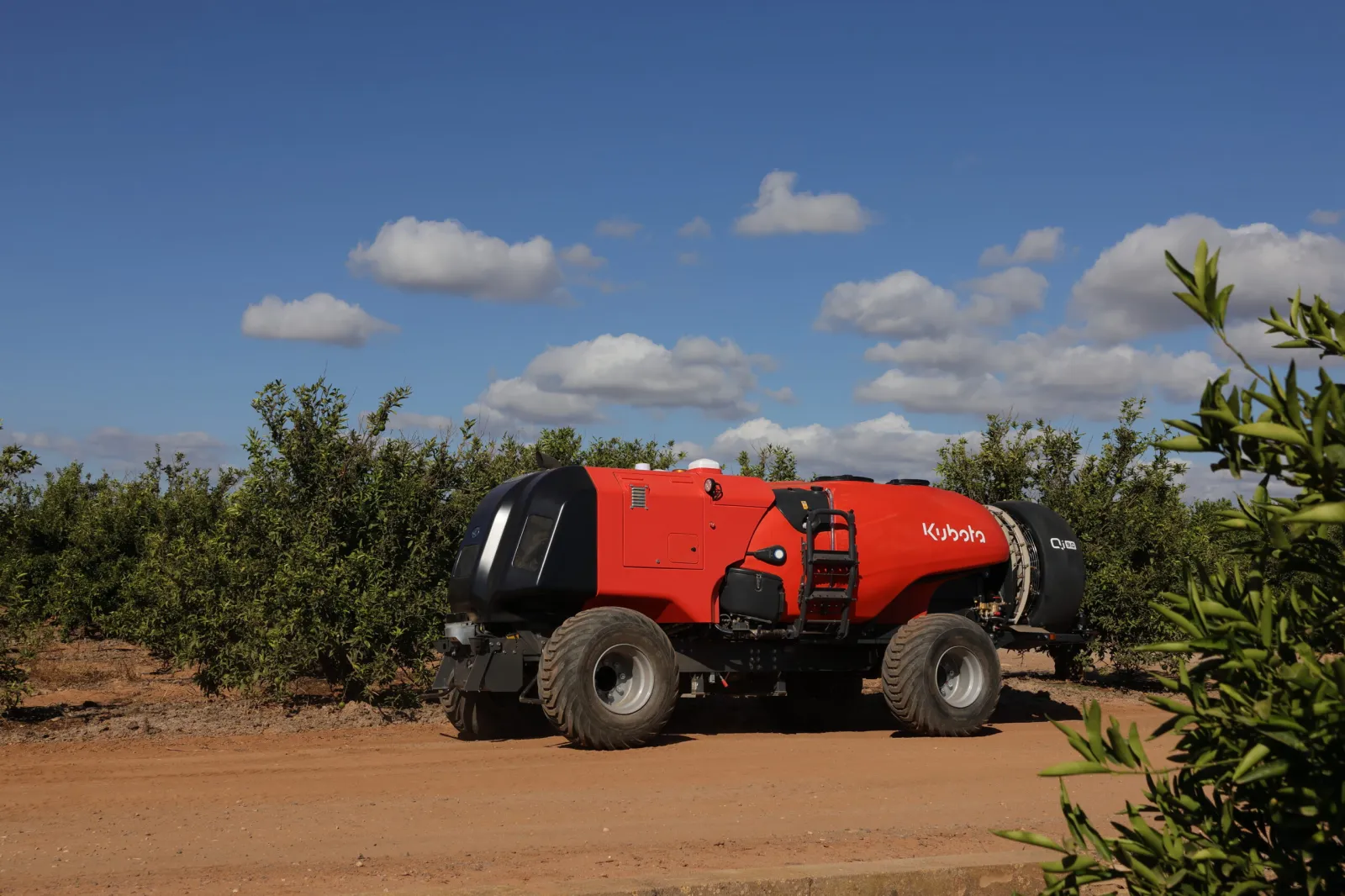 Kubota unveils KFast autonomous sprayer for specialty crops