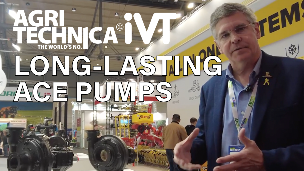 AGRITECHNICA VIDEO: Ace Pump presents advanced pump technology