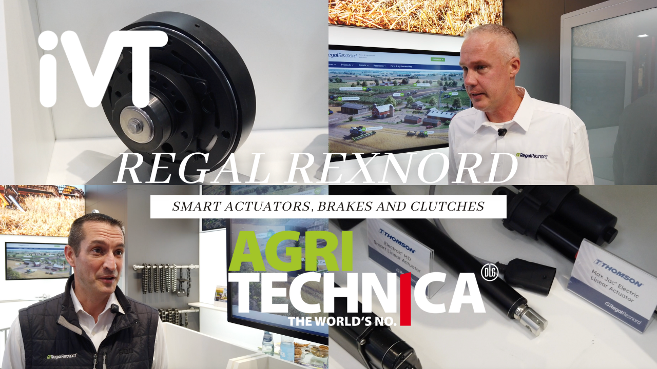 AGRITECHNICA VIDEO: Smart actuators, brakes and clutches from Regal Rexnord