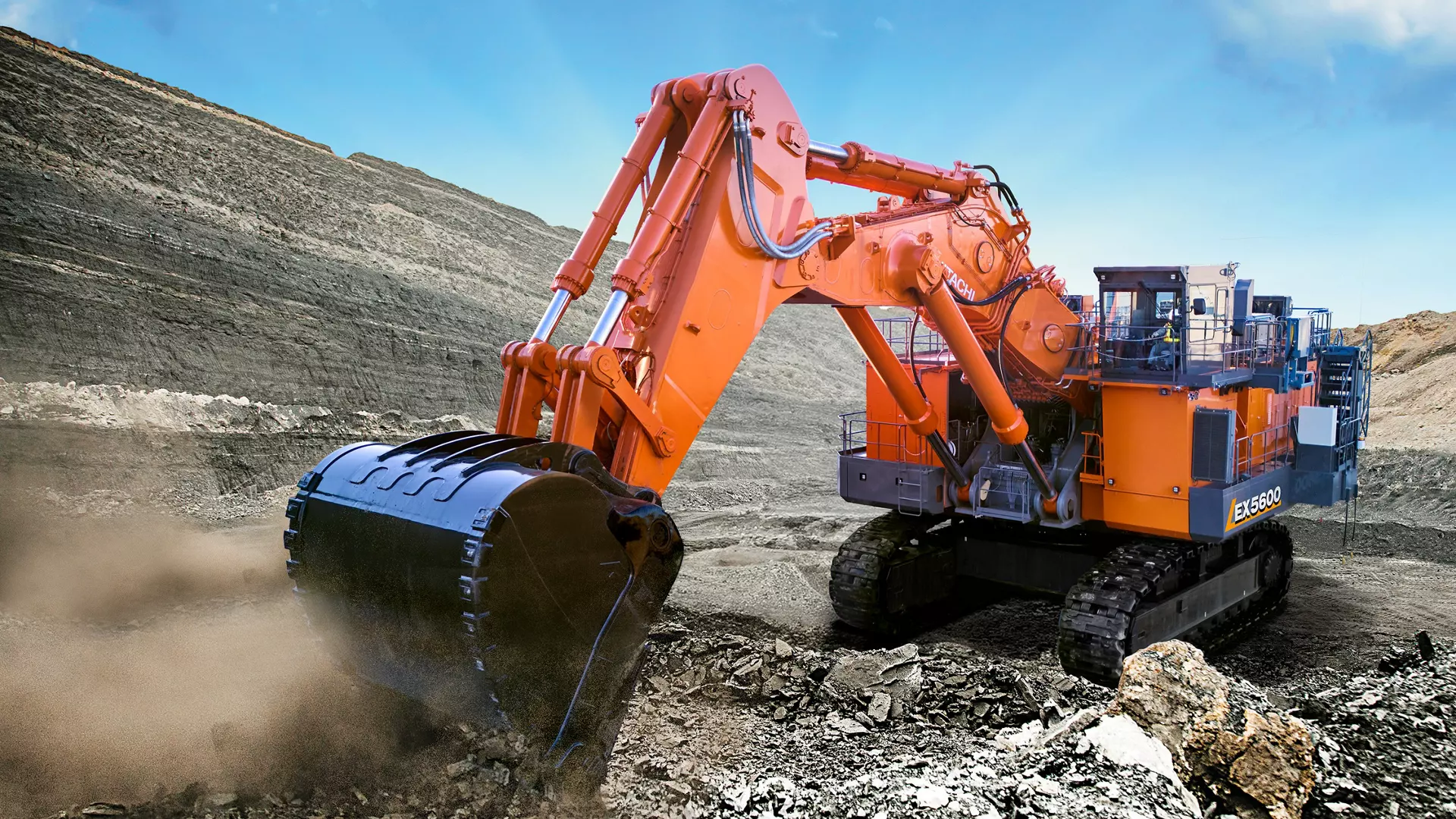 Hitachi releases ultra-large hydraulic excavator backhoe specification model