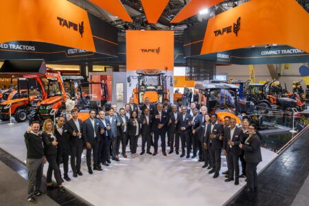 TAFE unveils next-generation tractors at Agritechnica