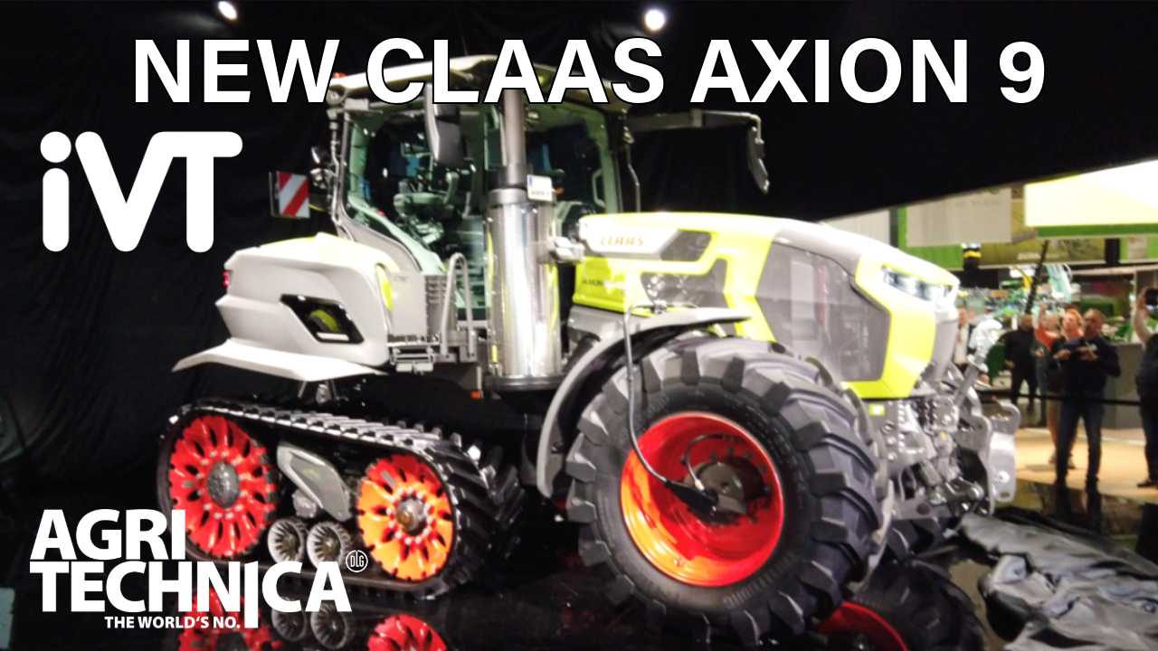 AGRITECHNICA VIDEO: Claas launches new Axion 9