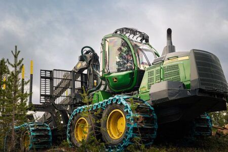 The new John Deere 1610G forwarder