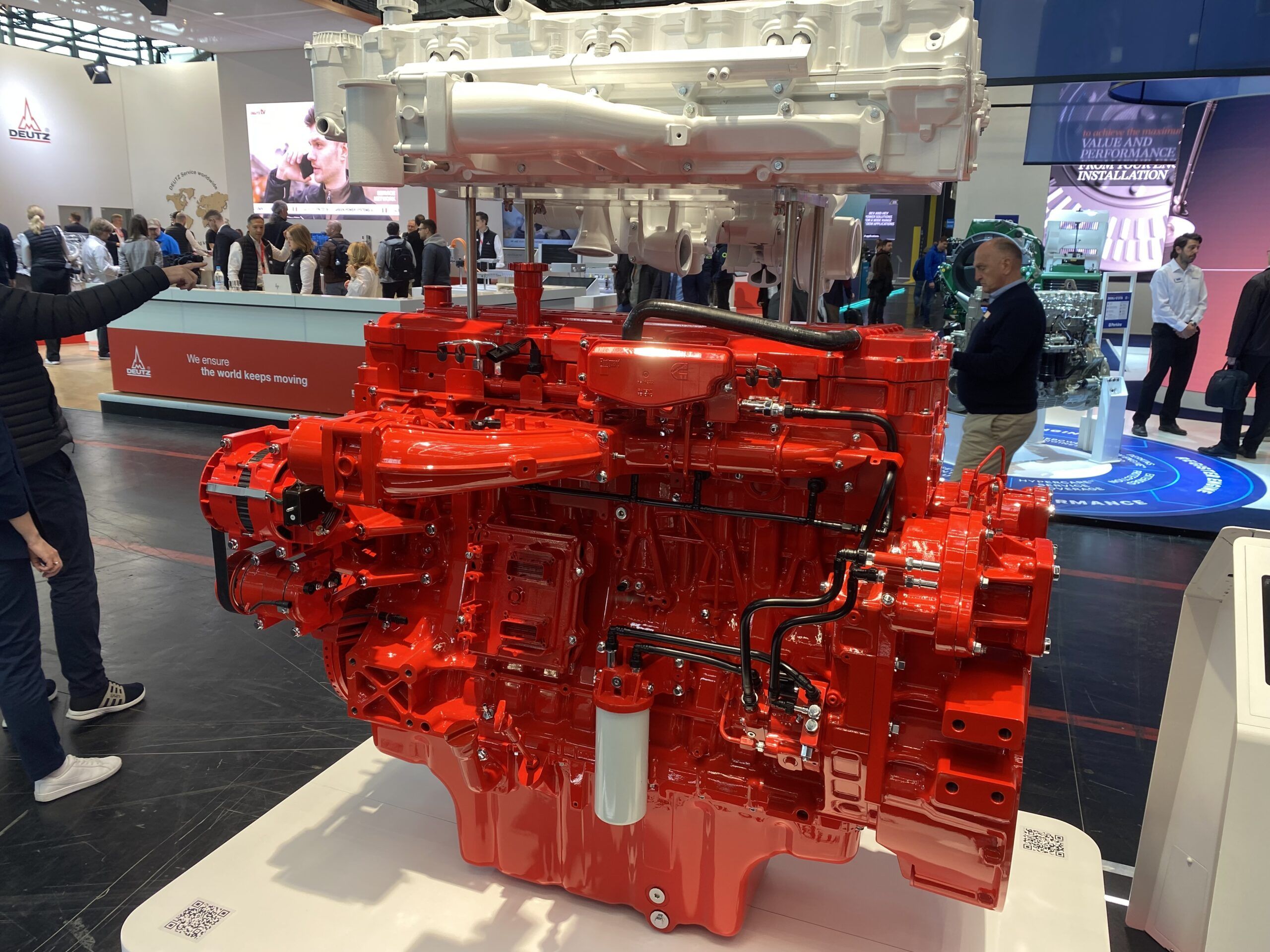 Cummins’ X15 engine on display at Bauma Munich 2025