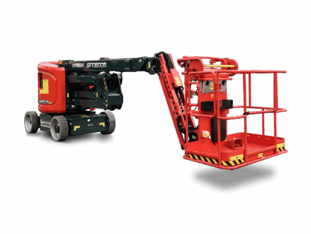 Sinoboom to bring new machines and technology to ConExpo The compact AB430ERJZ articulating boom lift