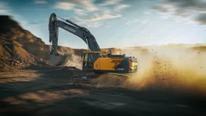 The Hyundai Next Generation HX360 crawler excavator