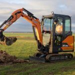 Develon adds 32 kWh electric mini-excavator to lineup