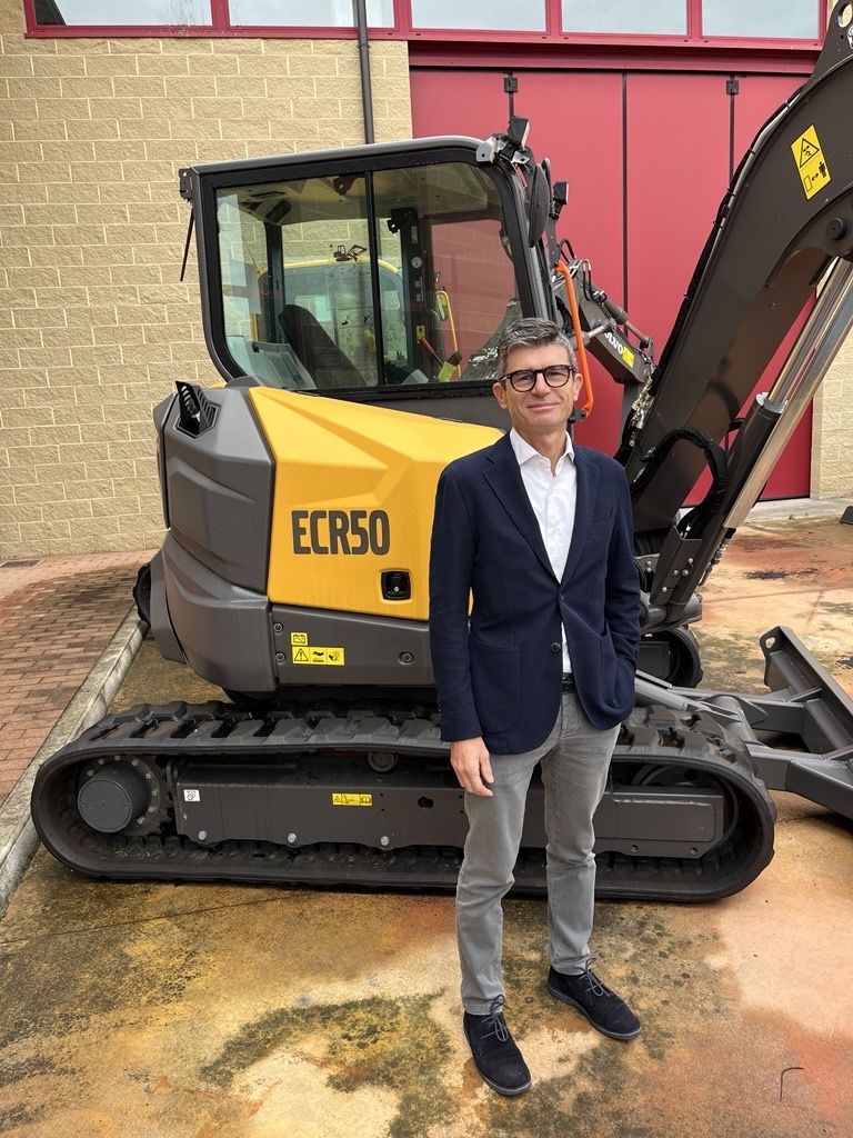 Stefano Tacchinardi, head of sales and channel to market for the Compact Business Unit, Volvo CE
