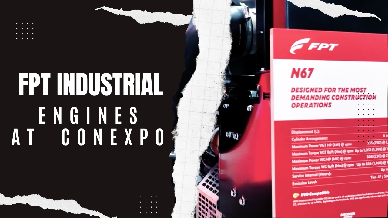 CONEXPO VIDEO: FPT showcases wide range of engines for construction